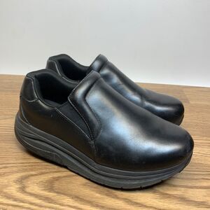 8 W GDEFY GRAVITY DEFYER COMPASS 2.0 TB9038FBL BLACK SLIP ON VERSO SHOCK SHOE